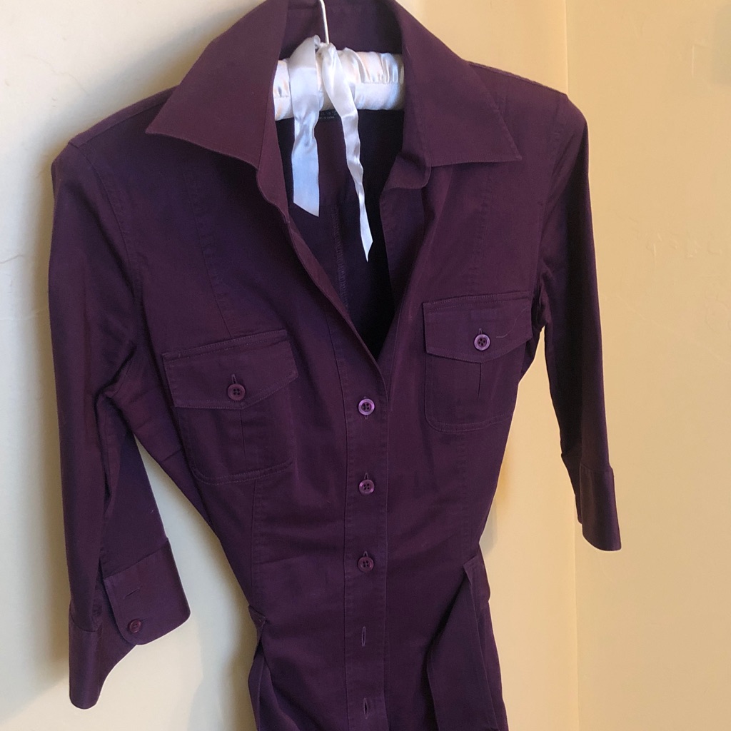 Thomas Pink Deep Plum Dress
